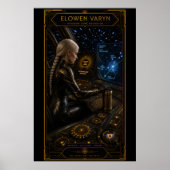 Elowen Varyn Hyperspace Navigation Illustration Poster (Vorne)
