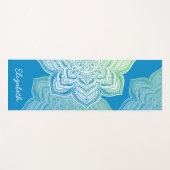 Elowyn Mandala Personalisierte Yogamatte (Vorderseite (Horizontal))