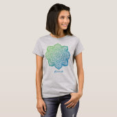 Elowyn Mandala Personalisiertes T-Shirt (Vorne ganz)