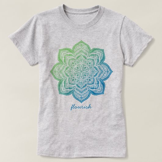 Elowyn Mandala Personalisiertes T-Shirt