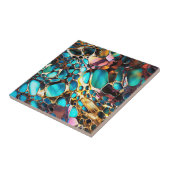 Eloxiertes Metall-Kunstband Fliese (Seite)