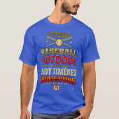 Eloy Jimenez, wenn es Baseball Hotdogs einschließt T-Shirt (Vorderseite)
