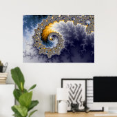 Elp1 - Fraktal Poster (Heimbüro)