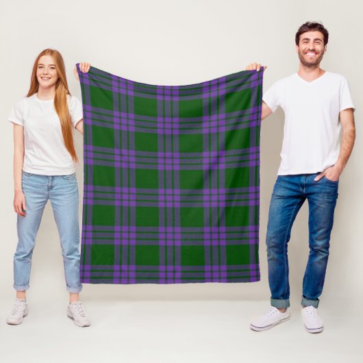 Elphinstone Tartan Fleecedecke (Beispiel)