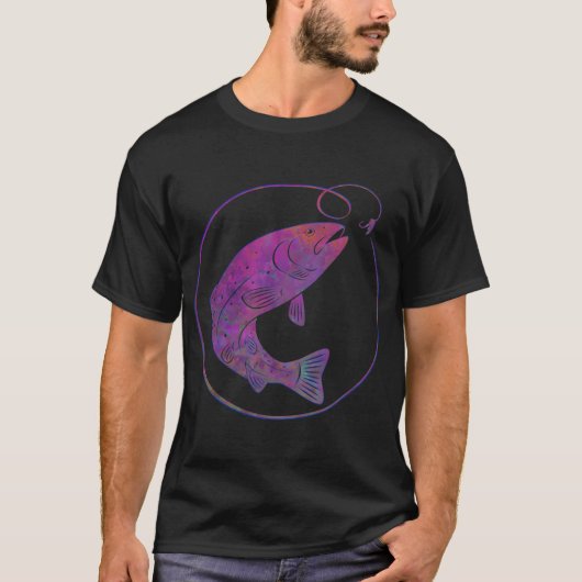 Elritzen fangen T-Shirt (Vorderseite)