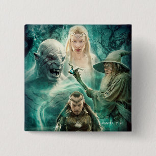 ELROND™, Azog, Galadriel und Gandalf Graphic Button