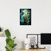 ELROND™, Azog, Galadriel und Gandalf Graphic Poster (Heimbüro)