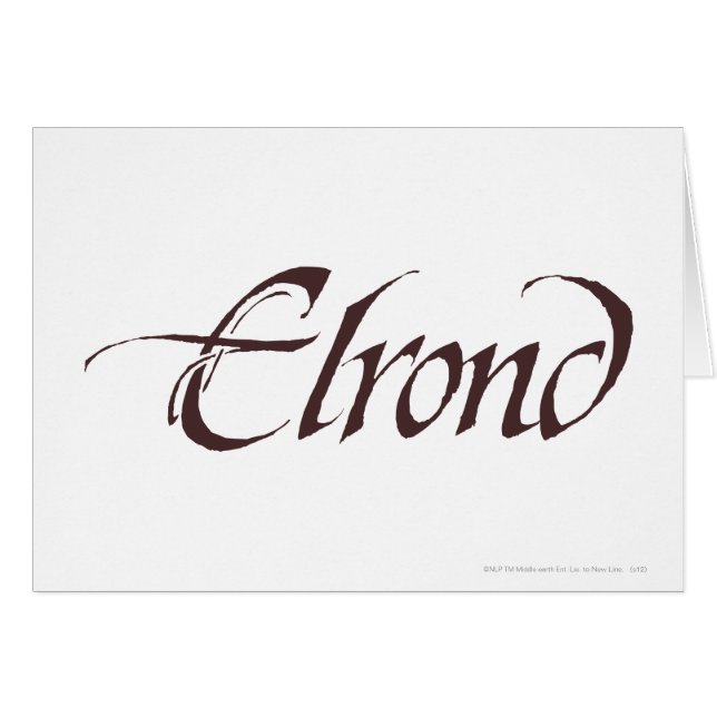 ELROND™ Name Solid (Vorderseite (Horizontal))