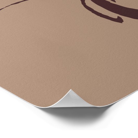 ELROND™ Name Solid Poster (Ecke)