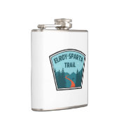 Elroy-Sparta Staat Flachmann (Rechts)