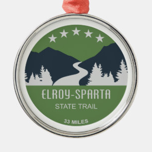 Elroy-Sparta Staat Ornament Aus Metall