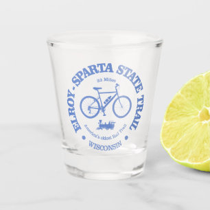 Elroy-Sparta Staat Trail (Radfahren) Schnapsglas