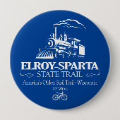 Elroy-Sparta Staat Trail (RT) Button (Vorderseite)