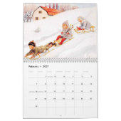 Elsa Beskow 2 Page Layout Wall Calendar Kalender (Feb 2027)