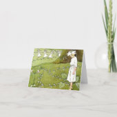 Elsa Beskow Fairy Ring Faltkarte Karte (Vorderseite)