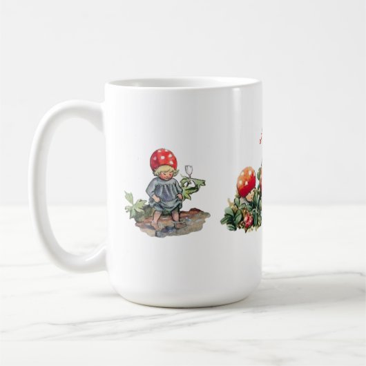 Elsa Beskow Kinder des Wald Bowl Kaffeetasse (Links)