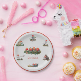 Elsa Beskow Kinder des Waldes Pappteller