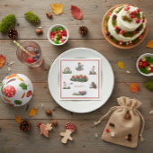 Elsa Beskow Kinder des Waldes Serviette