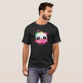 ELSA - Schöner Mädchenname mit Adorable Panda T-Shirt (Vorne ganz)