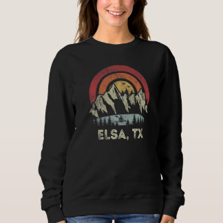 Elsa Texas Mountain Sunset Sunrise Kayaking   Sweatshirt