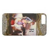 Elsa VII Monogramm Case-Mate iPhone Hülle (Rückseite (Horizontal))