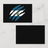 Elsalvador Visitenkarte (Vorne/Hinten)