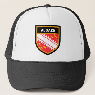 Elsass-Flagge Truckerkappe