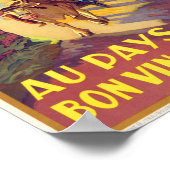 Elsass France Vintage Poster 1920er (Ecke)