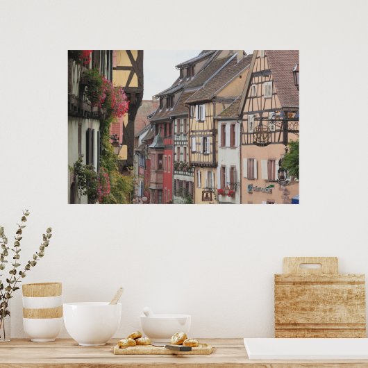 Elsaß, Frankreich 2 Poster (Küche)