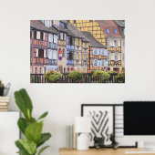 Elsaß, Frankreich 3 Poster (Heimbüro)