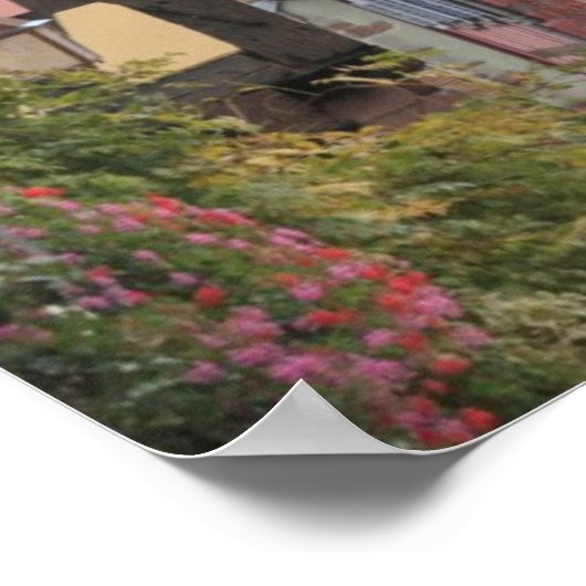 Elsaß, Frankreich 8 Poster (Ecke)