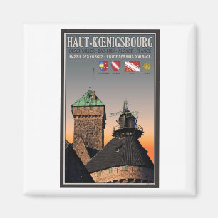Elsass - Haut Koenigsbourg Magnet