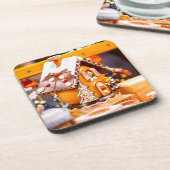 Elsass-Lebkuchen Getränkeuntersetzer (Linke Seite)