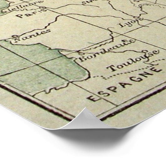 Elsass-Lorraine Poster (Ecke)