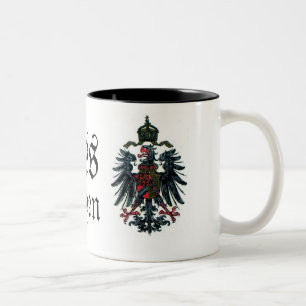 Elsass-Lothringen, Zweifarbige Tasse