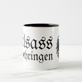 Elsass-Lothringen, Zweifarbige Tasse (Mittel)