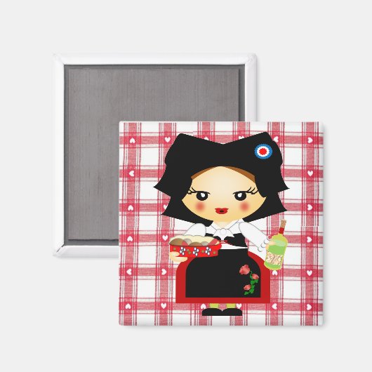 Elsass Magnet (Vorderseite/Rückseite)