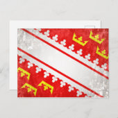 Elsass Postkarte (Vorne/Hinten)