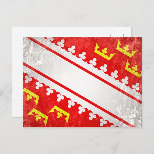 Elsass Postkarte (Vorne/Hinten)