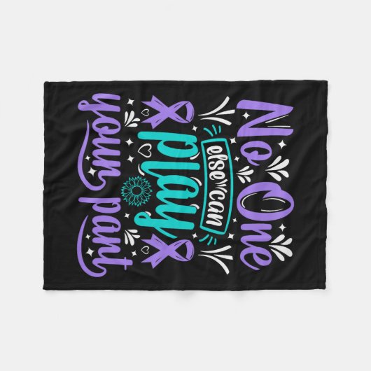 Else Can Play Your Part Premium  Fleecedecke (Vorderseite (Horizontal))