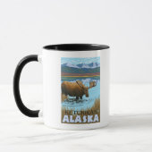 Elsengetränk am See - Ketchikan, Alaska Tasse (Links)