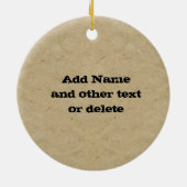 Elsenhockey - 2 Sided Ornament (Hinten)