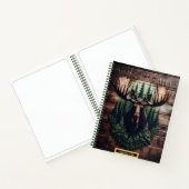 Elsenportrait in einem duskischen Wald Notizblock (Innenseite)