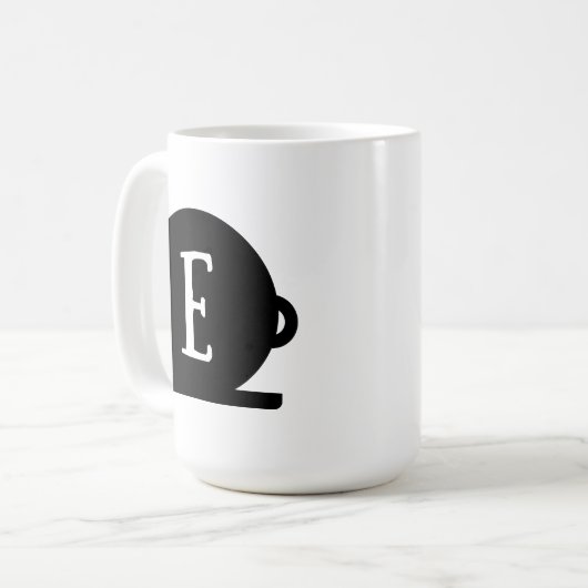 Elsewhere Cafe Mini Logo Helles Design Kaffeetasse (Vorderseite Links)