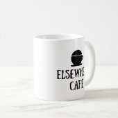 Elsewhere Cafe V1 Helles Design Kaffeetasse (VorderseiteRechts)