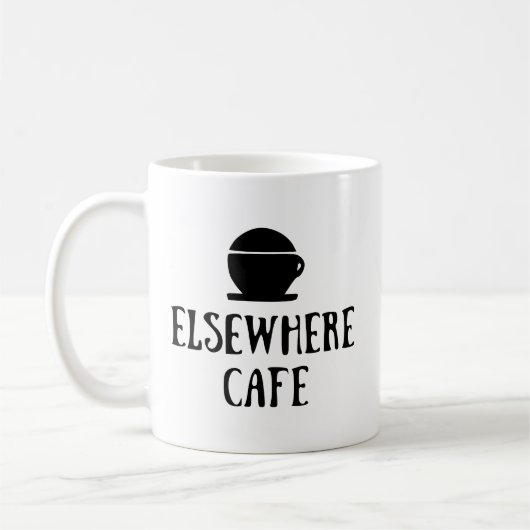 Elsewhere Cafe V1 Helles Design Kaffeetasse (Links)