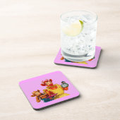 Elsie die Kuh und Tochter Beulah - Es ist Cake Tim Untersetzer (Rechte Seite)