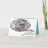 Elsie Karte-fertigen besonders an Karte (Rückseite)