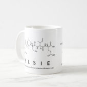 Elsie Peptidname Tasse (Vorderseite Links)