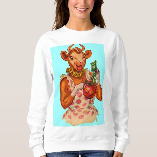 Elsie the Cow, Money Manager Sweatshirt (Vorderseite)